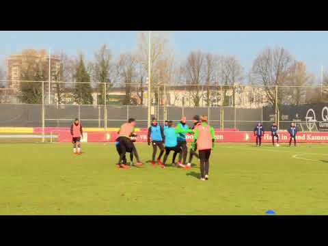 Felle training Feyenoord in aanloop naar PSV