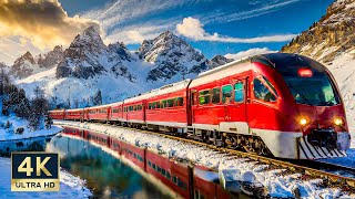 Bernina Express Train 🇨🇭 4K Tirano to St. Moritz Switzerland Full Tour