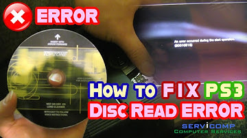 Sony PlayStation 3 NOT Reading Discs? DO THIS!