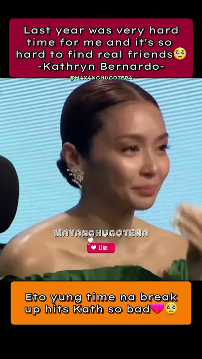 A break up story of Kathryn Bernardo #kathrynbernardo #kathiel #danielpadilla #breakupstory #hurts