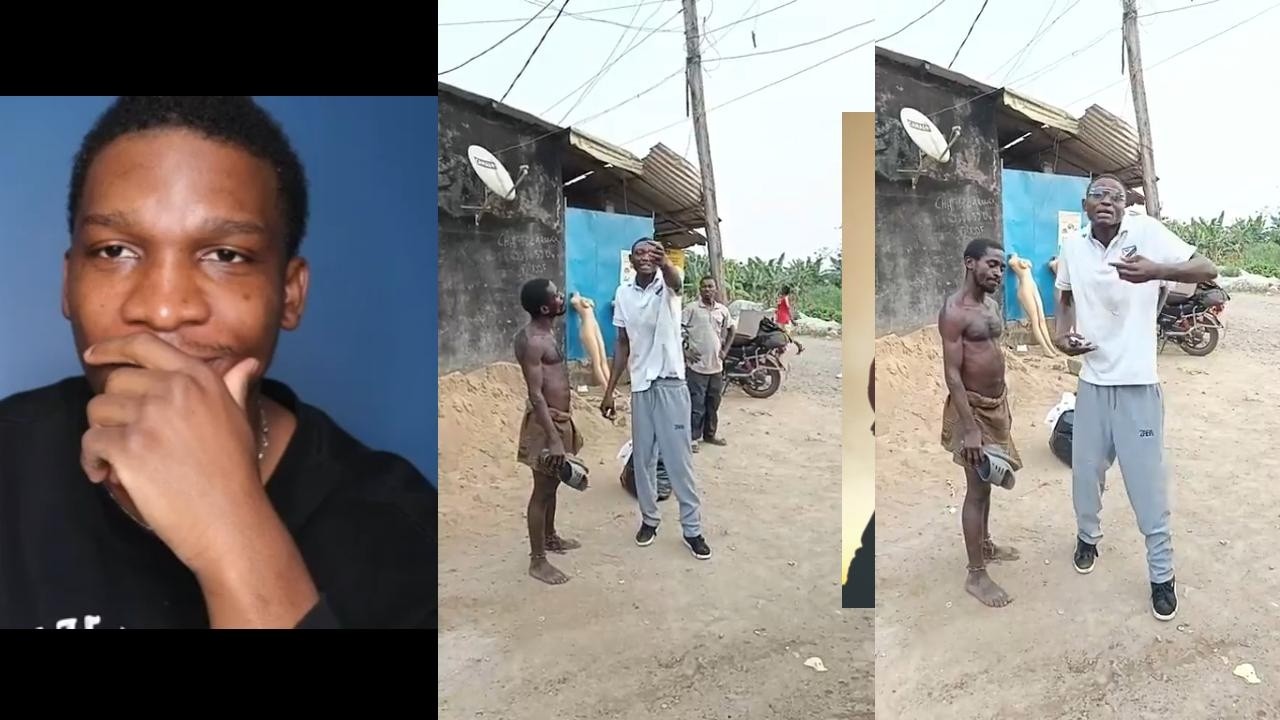 Il voulait raser ce fou mais regarder ce qu'il va se passer apres