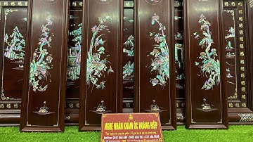 Tranh Tứ Quý Khảm Ốc Giá Bình Dân Hotline 0947.068.689