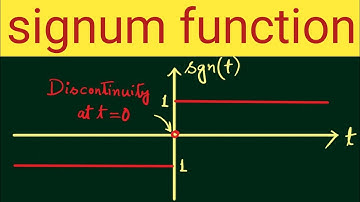 Signum function and its properties | signum function | graph of signum function | graph of signum x