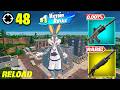 48 Elimination "RANKED RELOAD” Gameplay Wins (Fortnite Chapter 7 Keyboard &amp; Mouse)