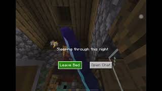 Mincraft let’s play pt 1 sorry I didn’t record because I never thought of it but this is real