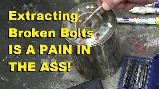 How to MAYBE extract broken bolts.