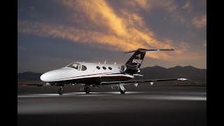 Cessna Citation Mustang Salt Lake Departure Forward View and Climb to 36K