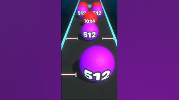 Best Mobile Game -  Ball Run 2048  Gameplay walktrough android iOS