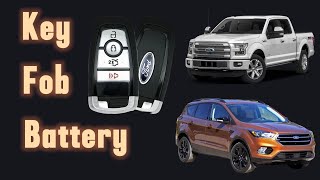 Ford 20162024 Key fob battery replacement full video