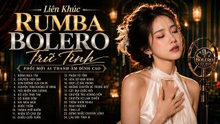 BÔNG MUA TÍM - Liên Khúc RUMBA BOLERO TRỮ TÌNH Phối Mới AI Giọng Ca Nhiều Thanh Âm Đỉnh Cao