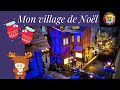Mon village de Noël miniature de nuit 2021