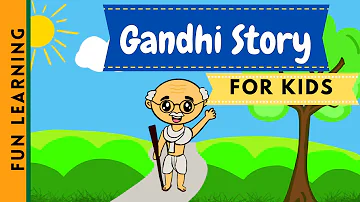 The life story of Mahatma Gandhi | Father of Nation | India | Kids Light Up!