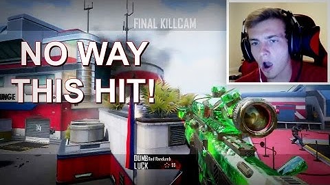 THERE IS NO WAY THIS SHOT HIT... - BO2 TRICKSHOT