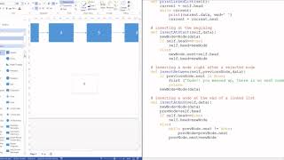 9. Insert Between Nodes of A Linked List