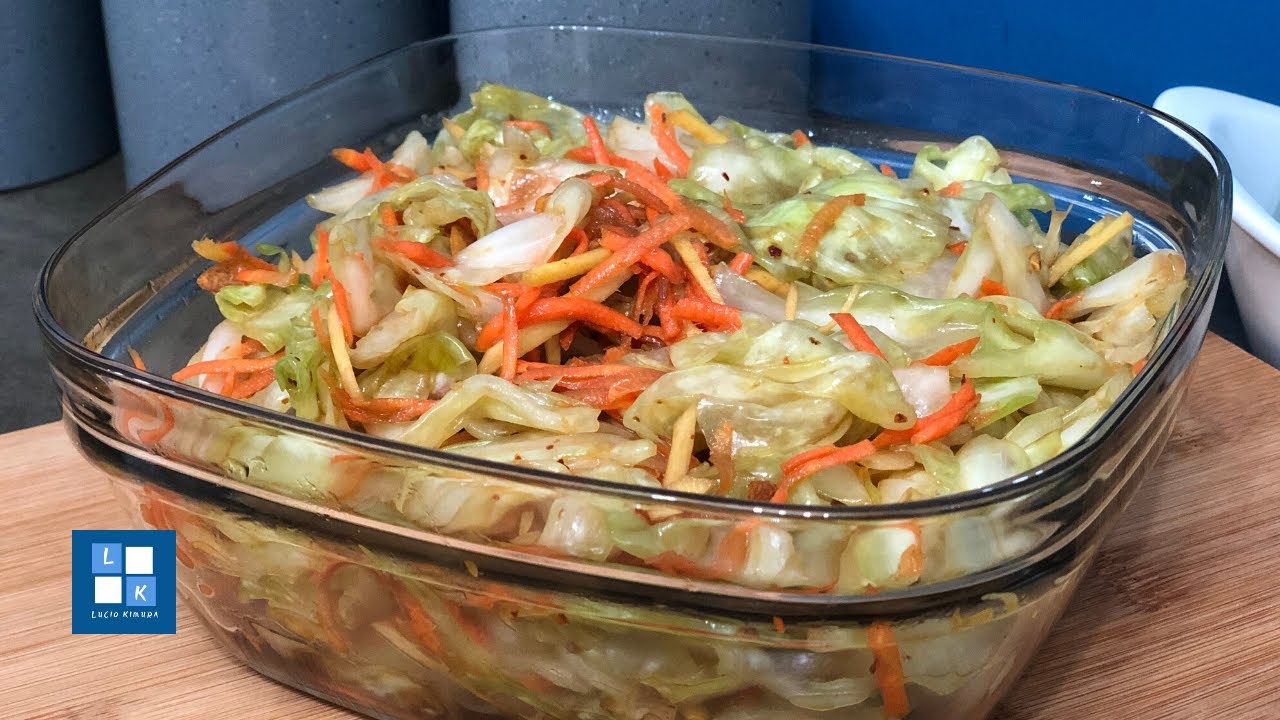 Salada de Repolho Agridoce