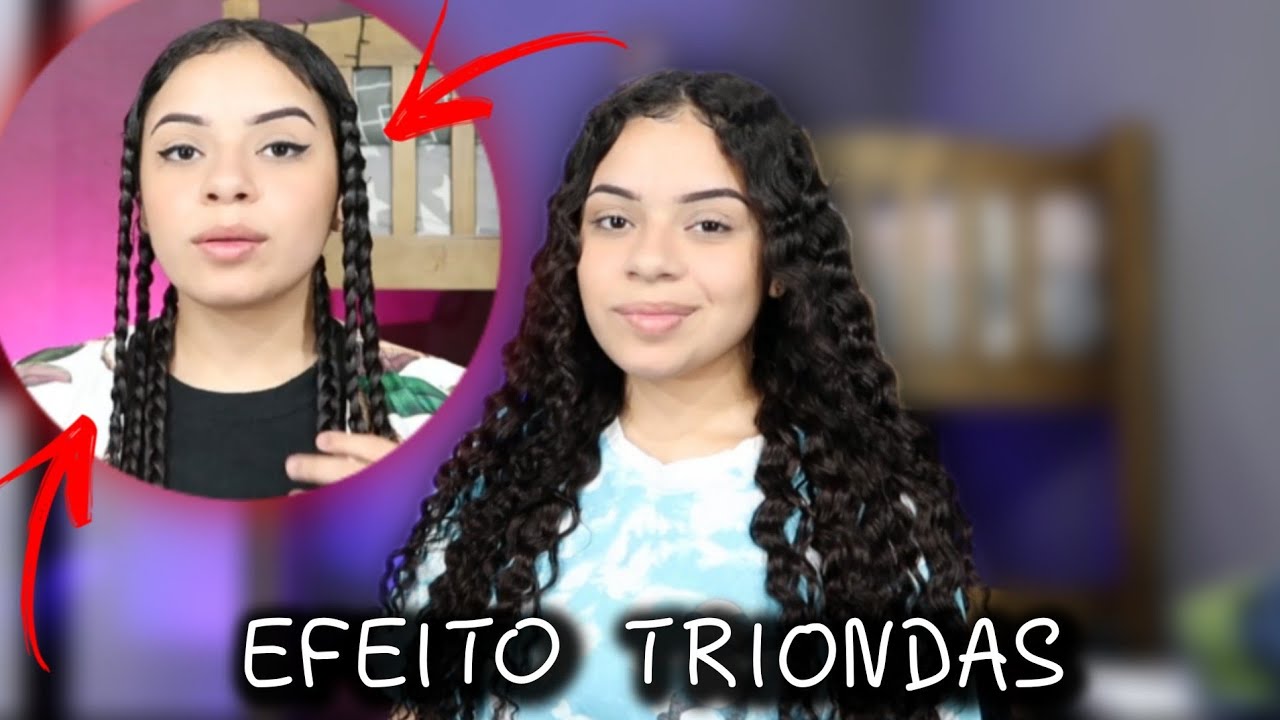 TEXTURIZAÇÃO COM TRANÇAS - TRANSIÇÃO CAPILAR | Dáry Vitória