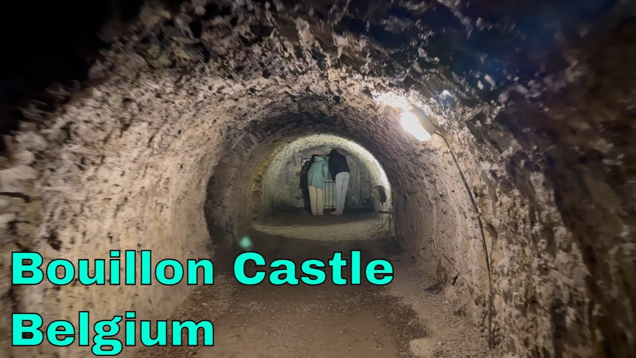 Bouillon Castle - Walkthrough exploring the history of Belgium [4K UHD]