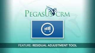 PegasusCRM: Residual Adjustment Tool Overview