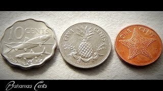 Bahamian Cent Coins Collection | The Bahamas - Caribbean Country