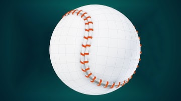 Modeling a Baseball in Blender