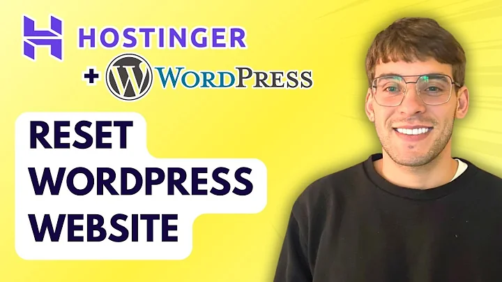How to Reset WordPress Website in Hostinger [2025 Guide]