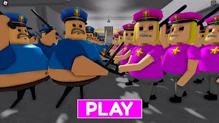 1000 BARRY vs 1000 POLICE GIRL in BARRY'S PRISON RUN! #roblox #obby by RyanPlays 1,071 views 3 days ago 12 minutes, 16 seconds