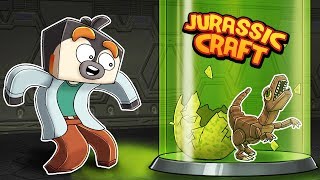 Minecraft Jurassic Craft - HOW TO HATCH FIRST DINOSAUR!