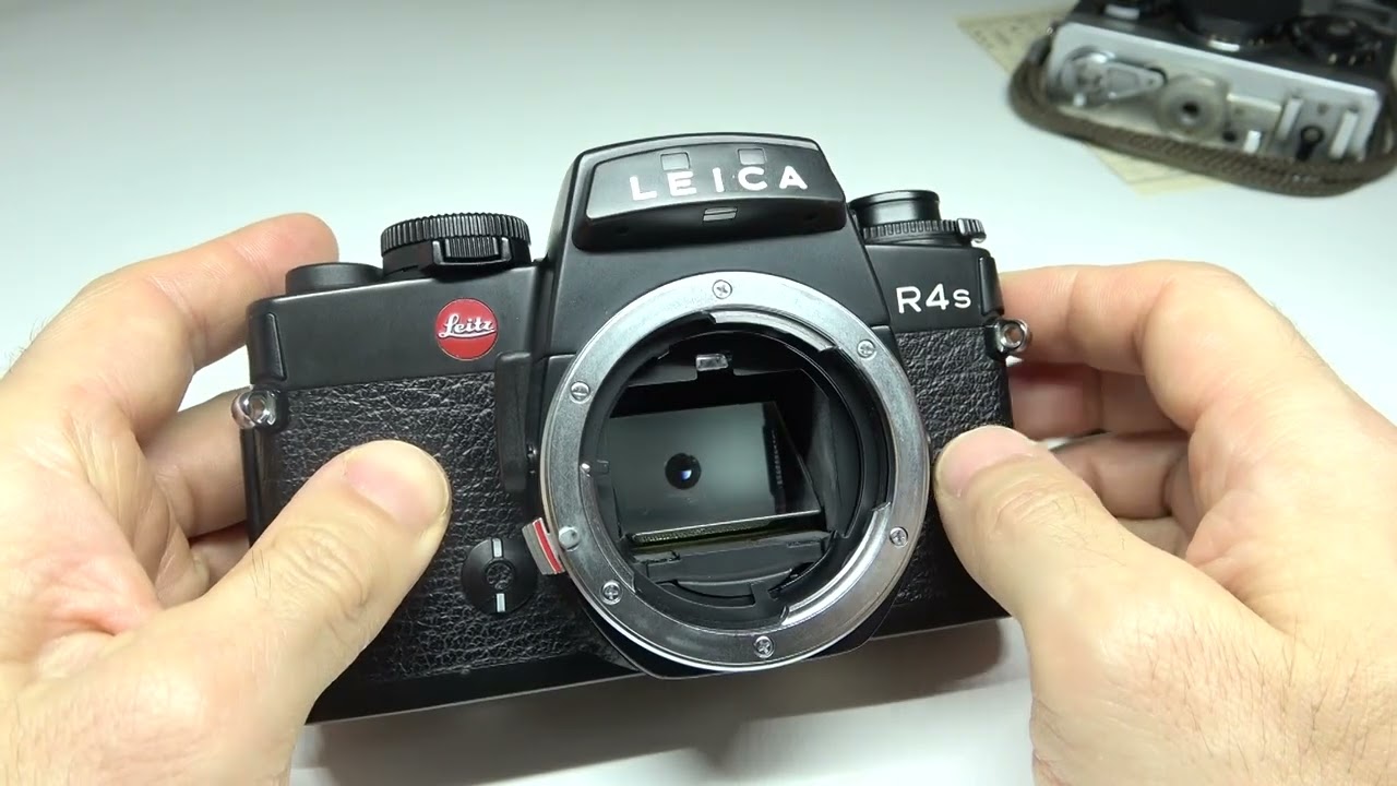 LEICA ライカ 一眼レフ R4s ボディブラック 中村光学OH済 - YouTube