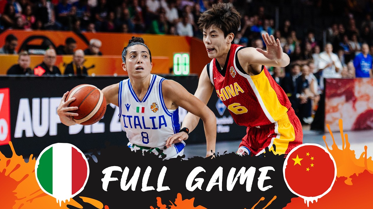 Group Phase | Italy v China | Full Basketball Game | FIBA Women's Basketball World Cup 2026