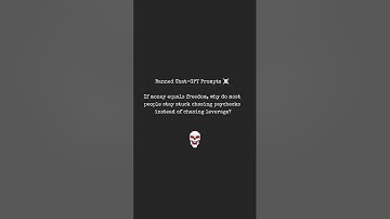 Banned Chat-GPT Prompts ☠️ #specsmaniac #motivation #foryou #chatgpt #cheatcodes #prompt