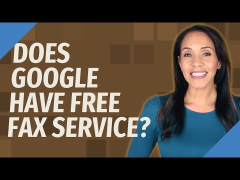 Does Google have free fax service?