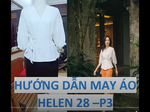 Video Áo sơ mi nữ buộc dây sành điệu - Helen 28 - Hiền Cốm... - youtube
