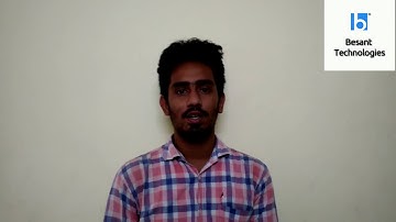 Besant Technologies | Oracle Training | Arun