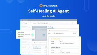 AI in Testing: BrowserStack Self-healing agent in Test Automation