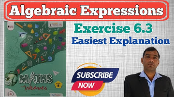 exercise 6.3 class 8th maths weaves book