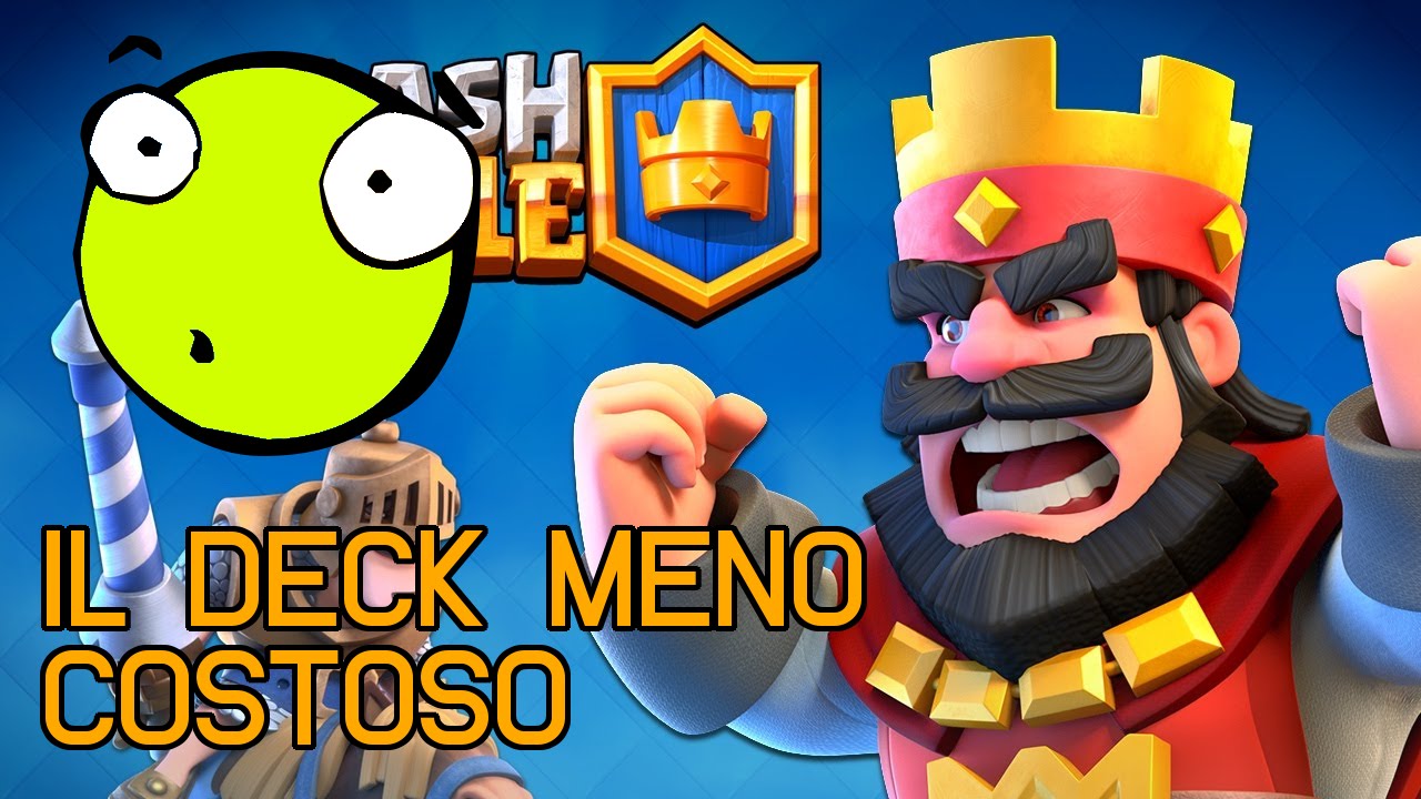 Clash Royale | 3.3 Elisir | IL DECK MENO COSTOSO - YouTube