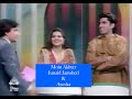 Moin akhter with junaid jamshed  his wife   dhanak tv usa