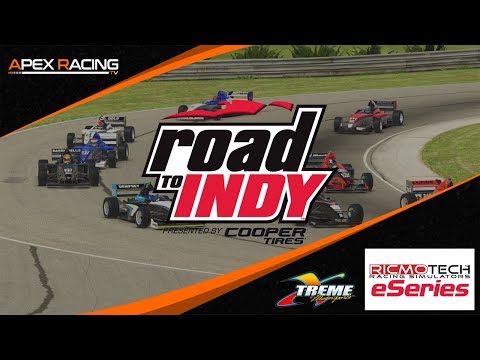 Ricmotech Road to Indy Presented by Cooper Tires iRacing eSeries | Round 3 at Indy Road Course