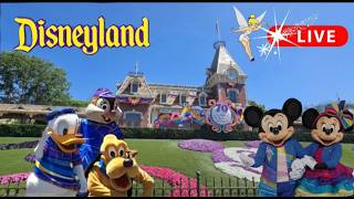 Disneyland Relaxing Fun Day Rides Shows #livestream