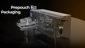 Prepouch Packaging Machine 3D Animation