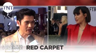 Henry Golding: Red Carpet Interview | 25th Annual SAG Awards | TNT