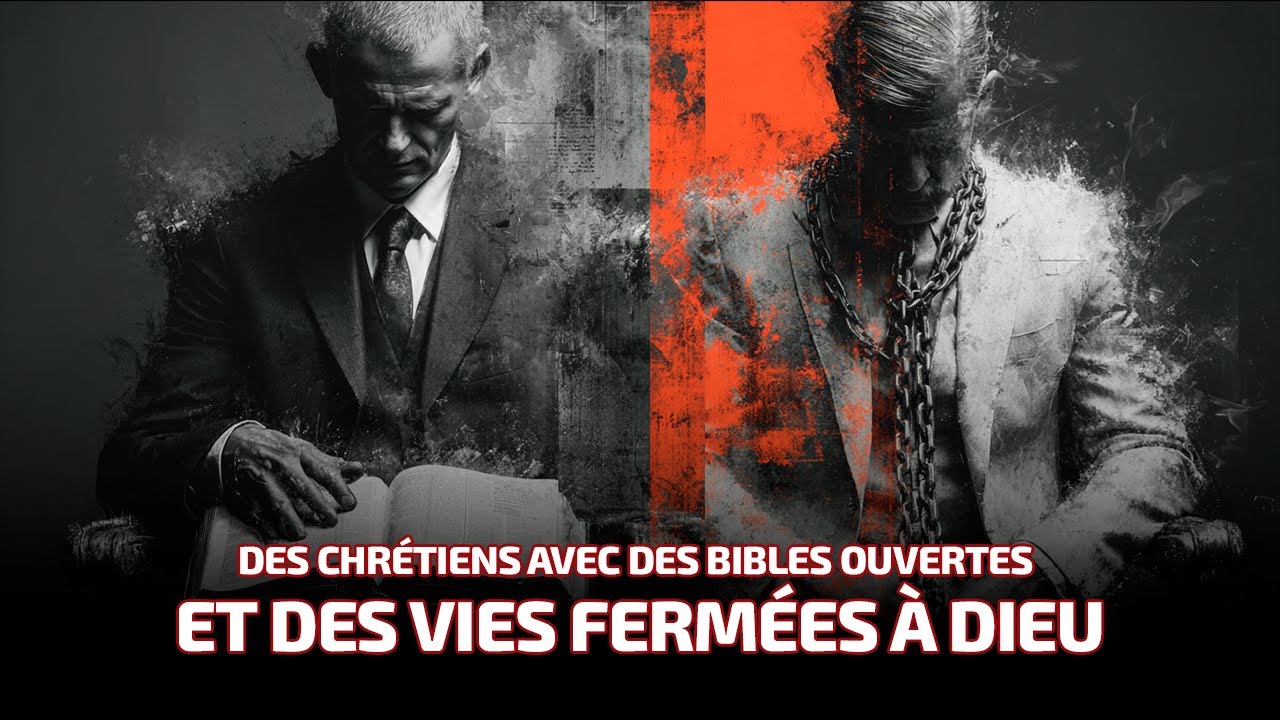 Des chrétiens avec des Bibles ouvertes et des vies fermées à Dieu