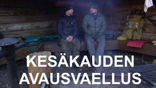 Kesäkauden avausvaellus Mäntyharju-Repovesi  -reitti 63 km. Vaellus ja retkeily. 29.4-3.5.2024