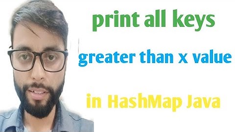 Print HashMap Keys Greater Than X value || Frequency of words in a String