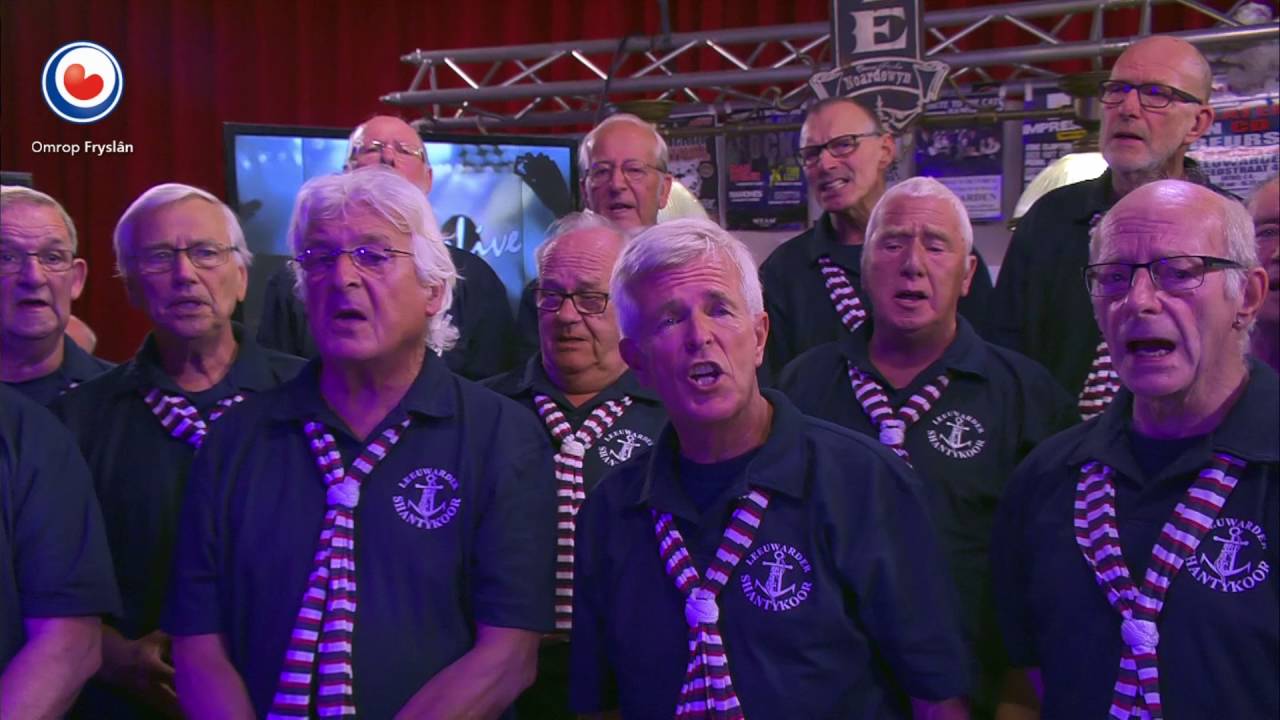 Leeuwarder Shantykoor yn Noardewyn Live #omropfryslan
