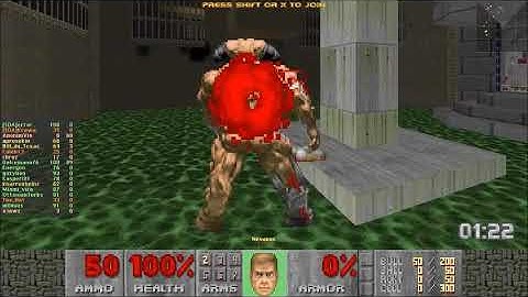 ZDaemon Thursday Night Survival #200 Highlights - DooM 2: Hell on Earth on Nightmare