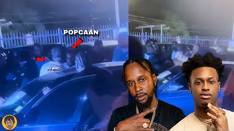 VIDEO FOOTAGE!! of Popcaan And Dj Mac Brawl At Taboo Parking Lot