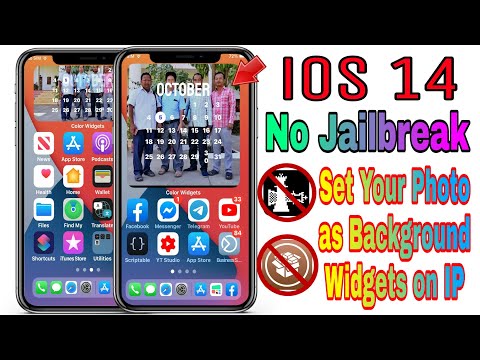 How to set your poto as background Widgets on iPhone - iOS 14+