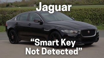 How To Start A 2016 Jaguar XE Using The Emergency Start Function