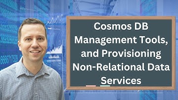 Cosmos DB Management Tools and Provisioning Non-Relational Data Services in #azure